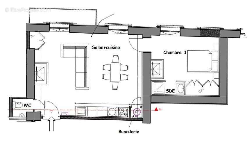 Appartement à LYON-2E