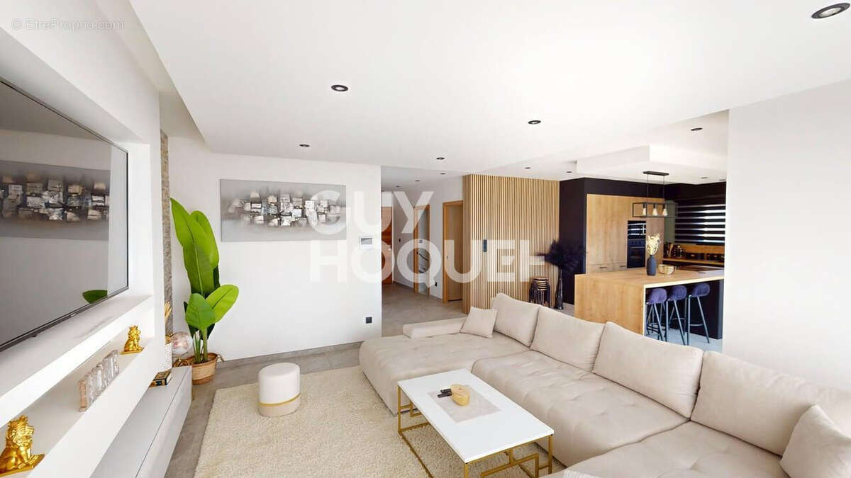 THUIR, à vendre maison récente contemporaine, 5 pièces avec garage, jardin et piscine. - photo 9