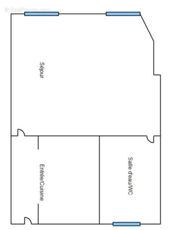 Appartement de 39m2, situé rue Jacques Kellner à 450m du métro Guy Môquet - photo 7