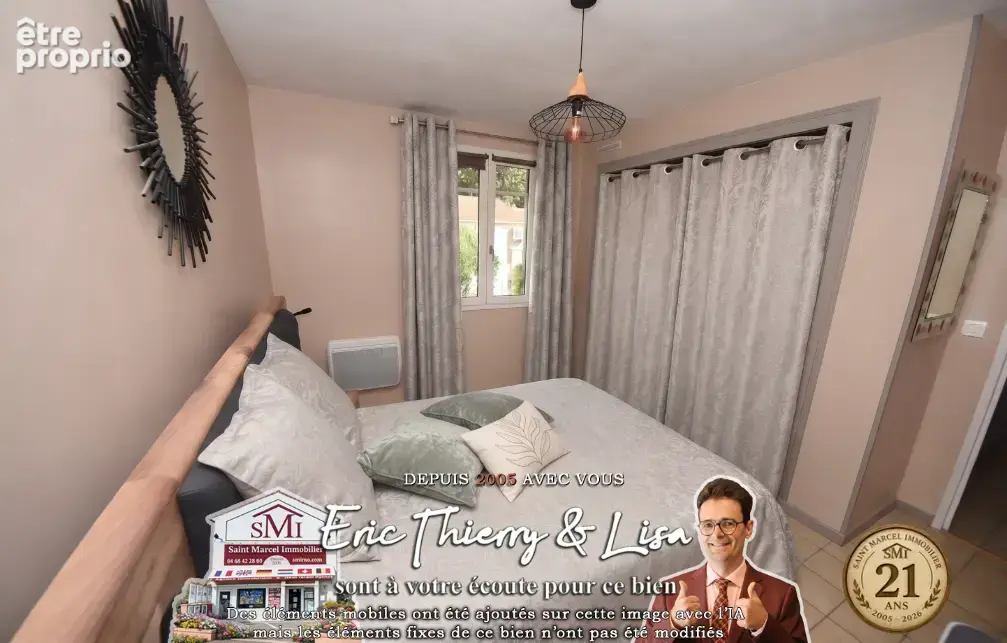 EXCLUSIVITE - À saisir ! Charmante maison T3 de plain-pied avec jardin et panneaux solaires à Ornaisons   Peti - photo 9