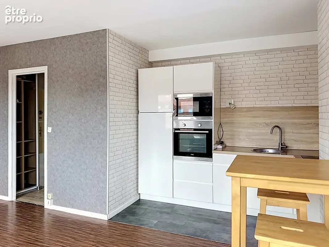 Appartement t2 de 34m2 avec parking sur lille sud chr - photo 3