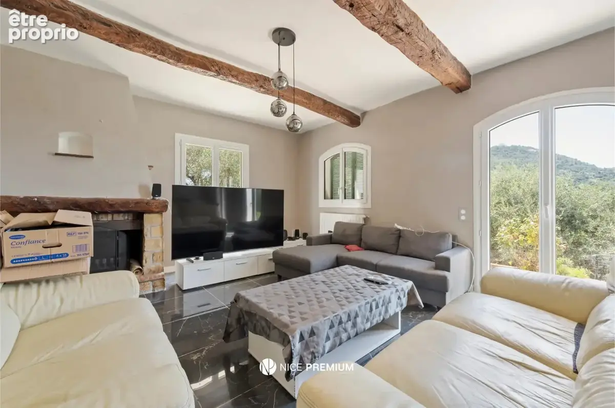 Rimiez / st andre de la roche / villa avec terrain et piscine - photo 15