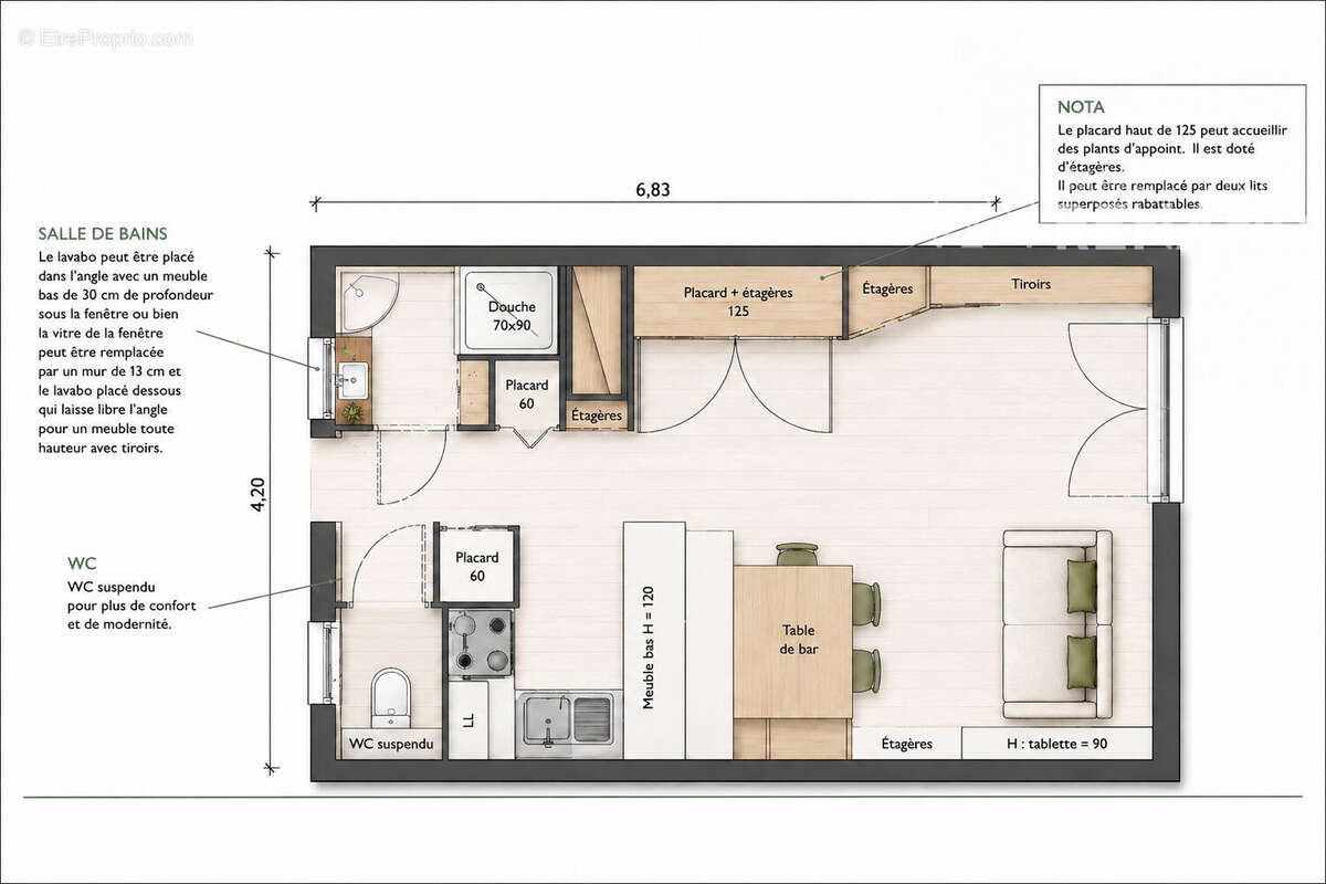 Appartement à CLUSES