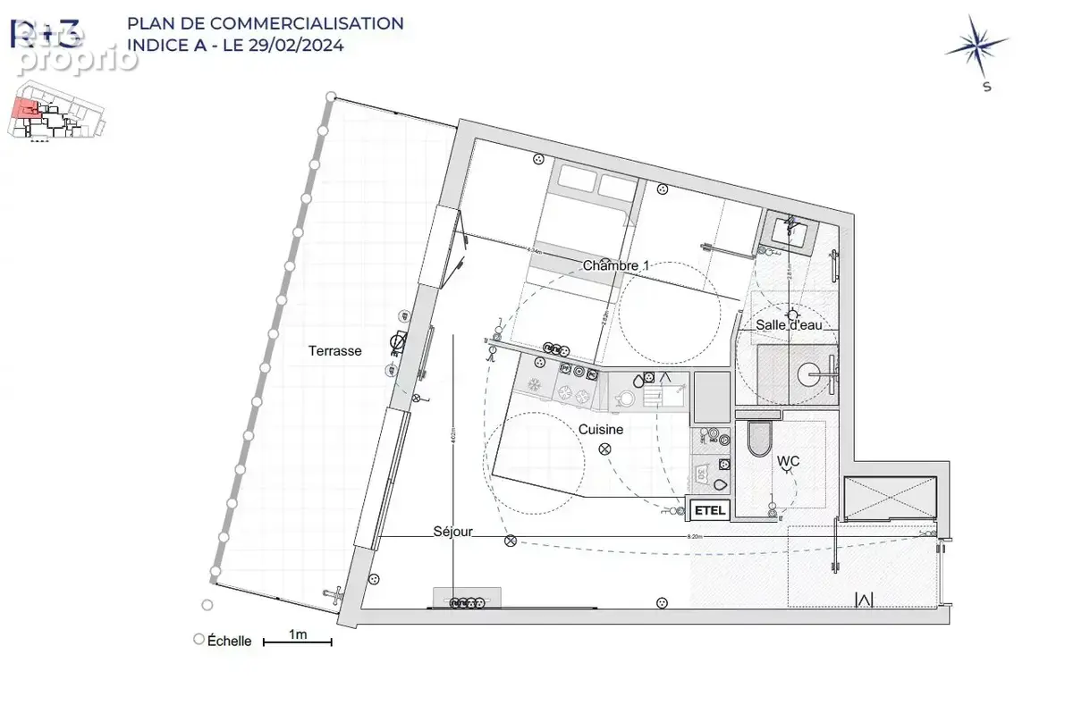 Programme neuf  - t2 dans residence de tres grand standing ! - photo 3