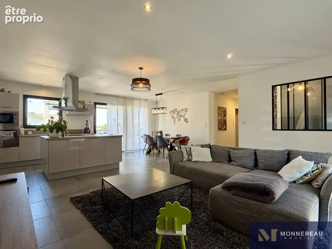 Maison contemporaine de plain-pied avec piscine - photo 4