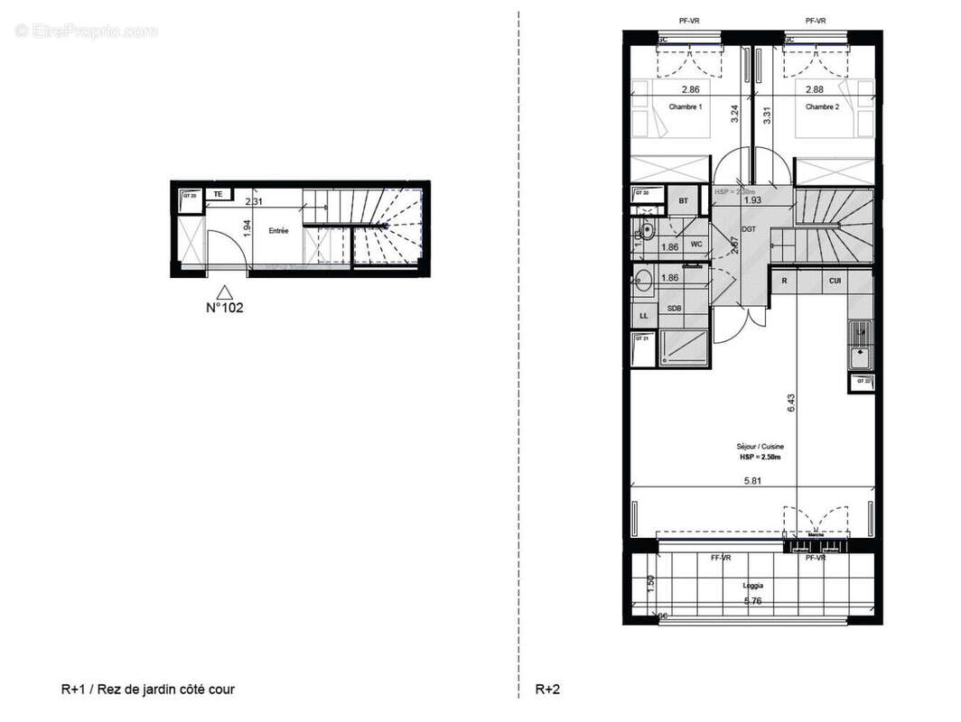 Appartement 3 pièces de 66.16 m² - Saint-Germain-en-Laye - photo 2