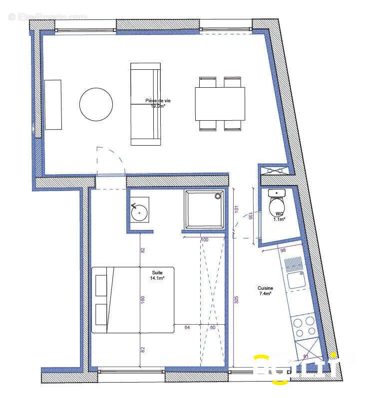 Appartement à ORCHIES