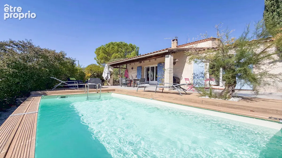 MAISON T4 LUMINEUSE AVEC PISCINE, GARAGE ET VUE DÉGAGÉE ? SAINT-ZACHARIE n°12