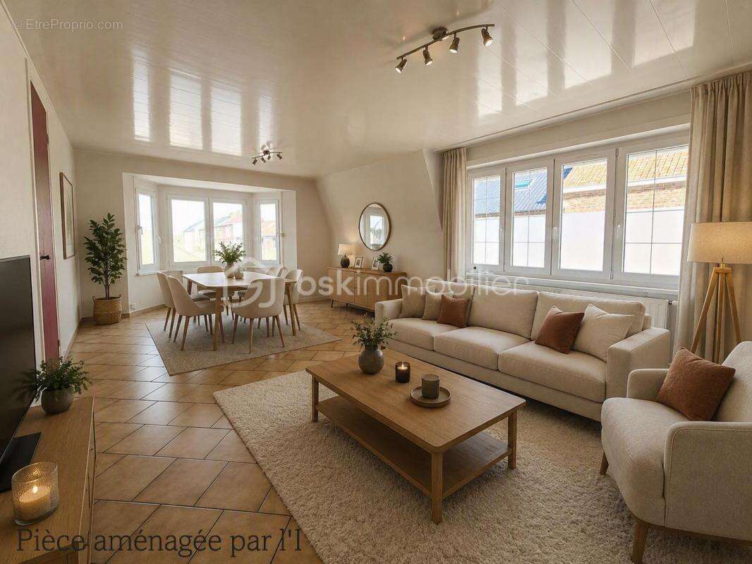 Bien rare à Hazebrouck : appartement avec jardin, garage et ascenseur privé - photo 6