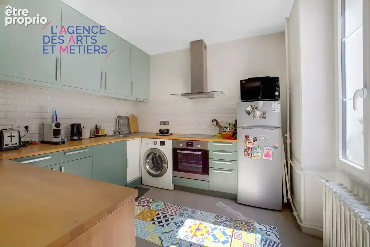 Bel appartement traversant – 2 chambres – Charme de l’ancien et rénovation contemporaine - Paris 17e – Batignolles - photo 4