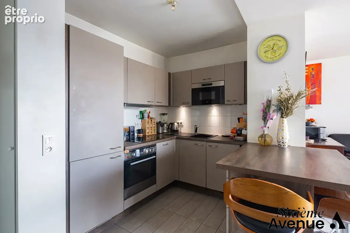 Bezons  Appartement 3 pièces avec terrasse, sud-ouest, résidence récente 60 m2 - photo 2