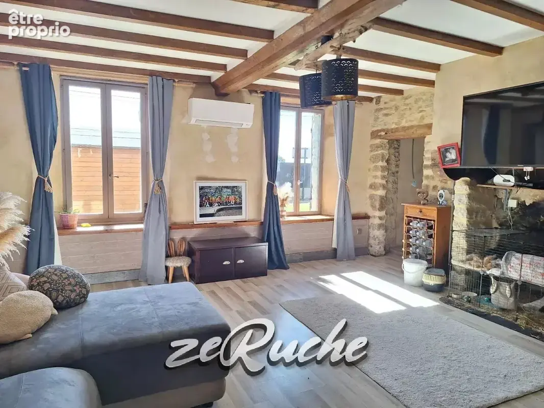 Ensemble immobilier de caractère – 290 m² habitables – 2 habitations + grange – terrain de 1 321 m² - photo 15