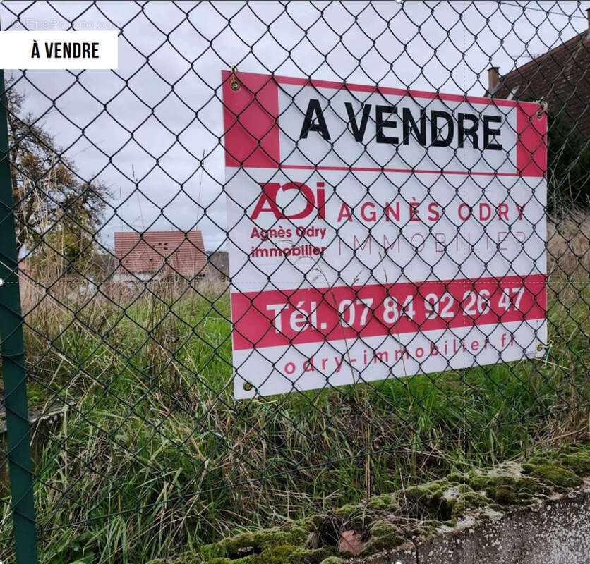 Terrain à EBERSHEIM