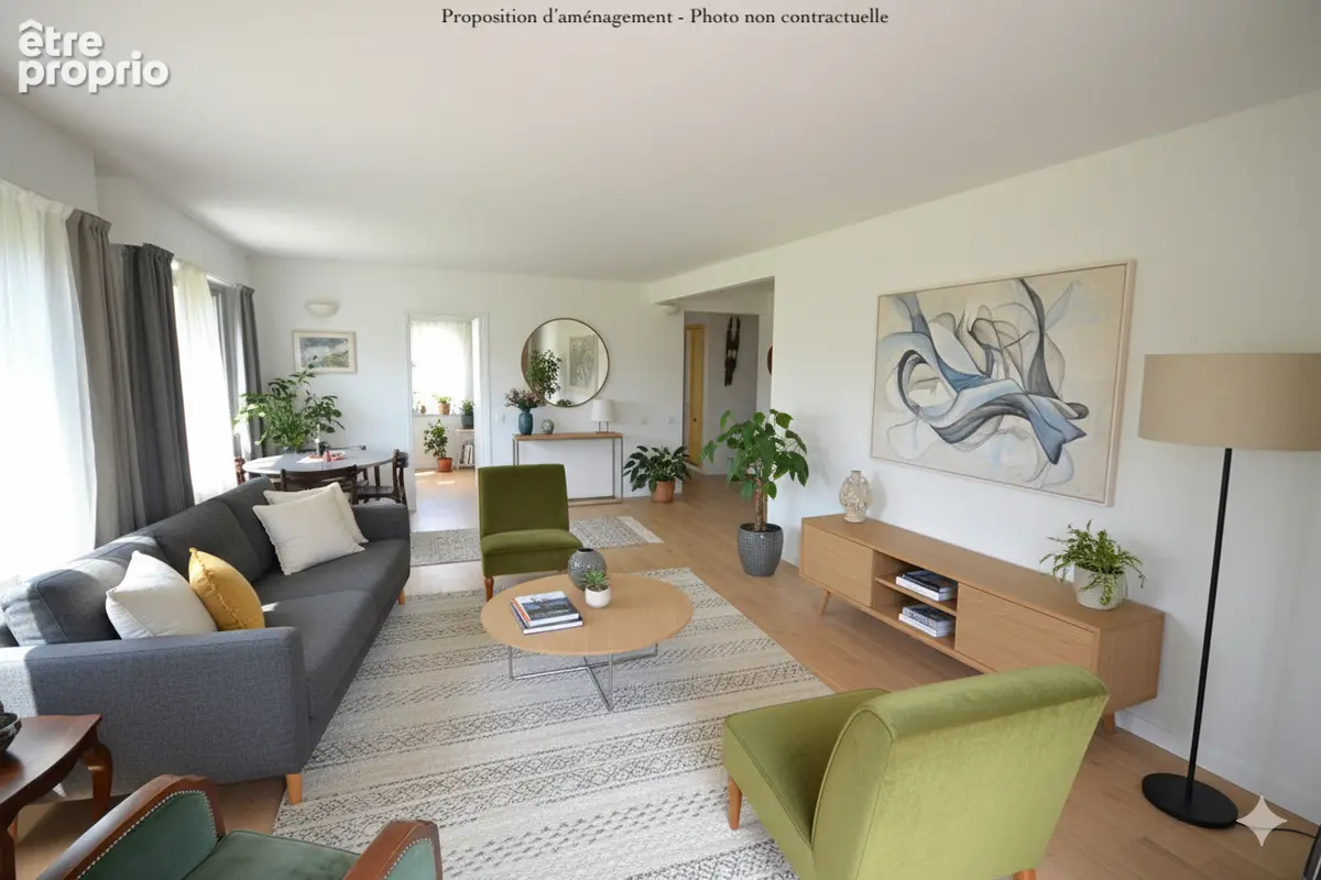 Appartement 86m2 avec jardin privatif de 194 m² - photo 2