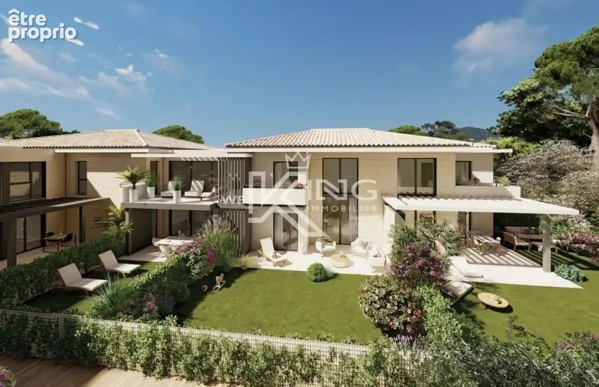 sainte maxime - T4 avec jardin de 95 m² à quelques pas des plages - photo 1