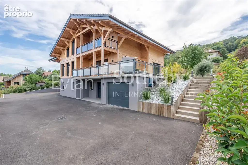 PROCHE VIAN : A PUBLIER Chalet récent avec vue lac - photo 20