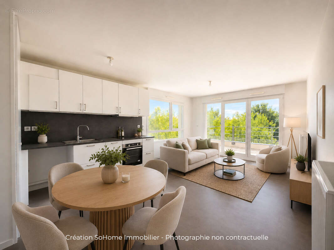Appartement t4 - bezannes - photo 2