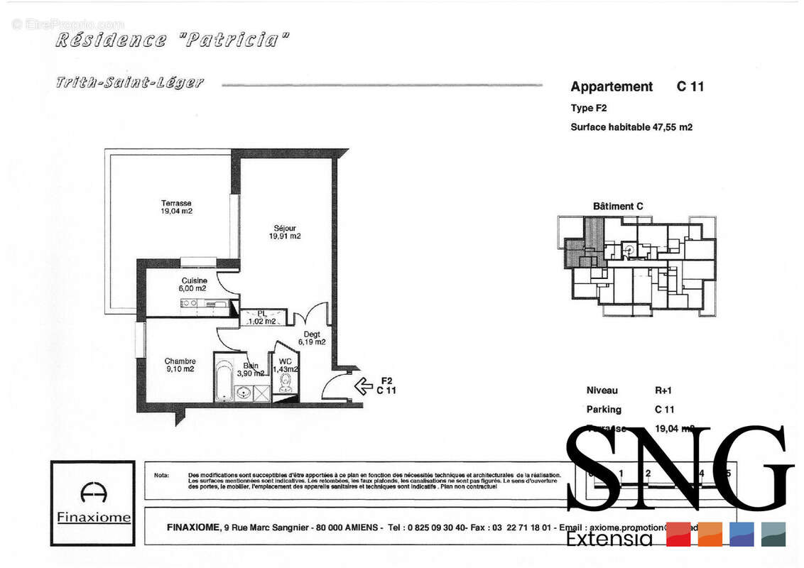 Appartement à TRITH-SAINT-LEGER