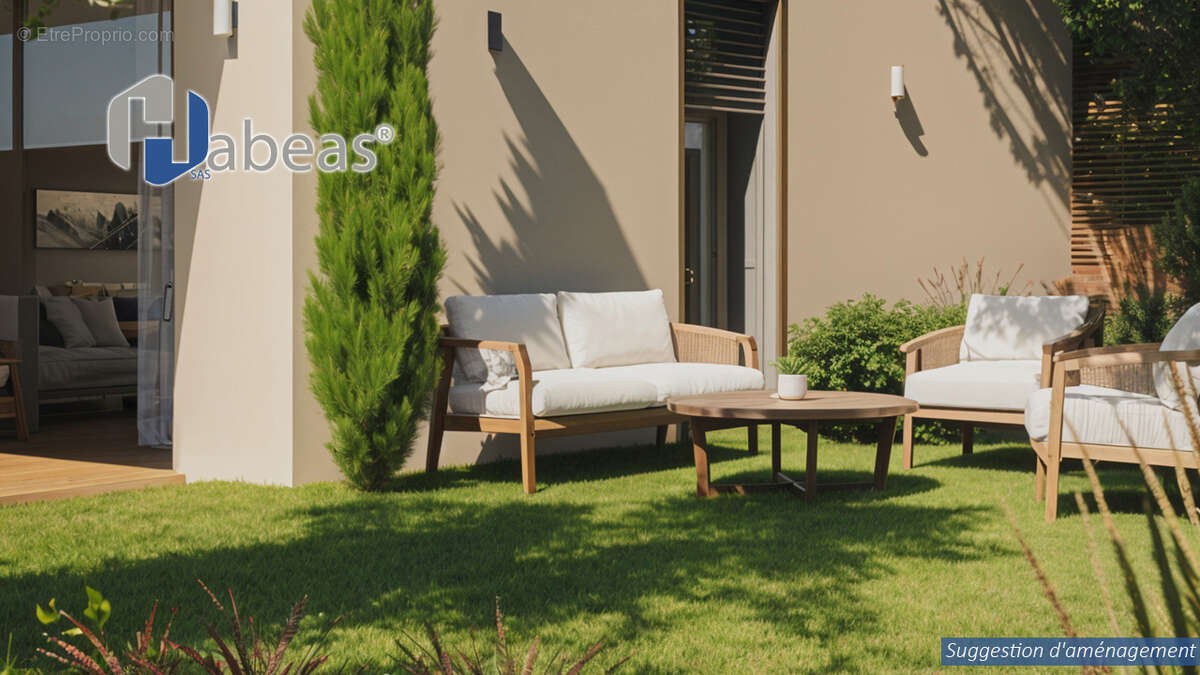 Appartement T4 de 83.06 m² avec Jardin de 343m² , Terrasse de 16m² et 2 Parkings - photo 3