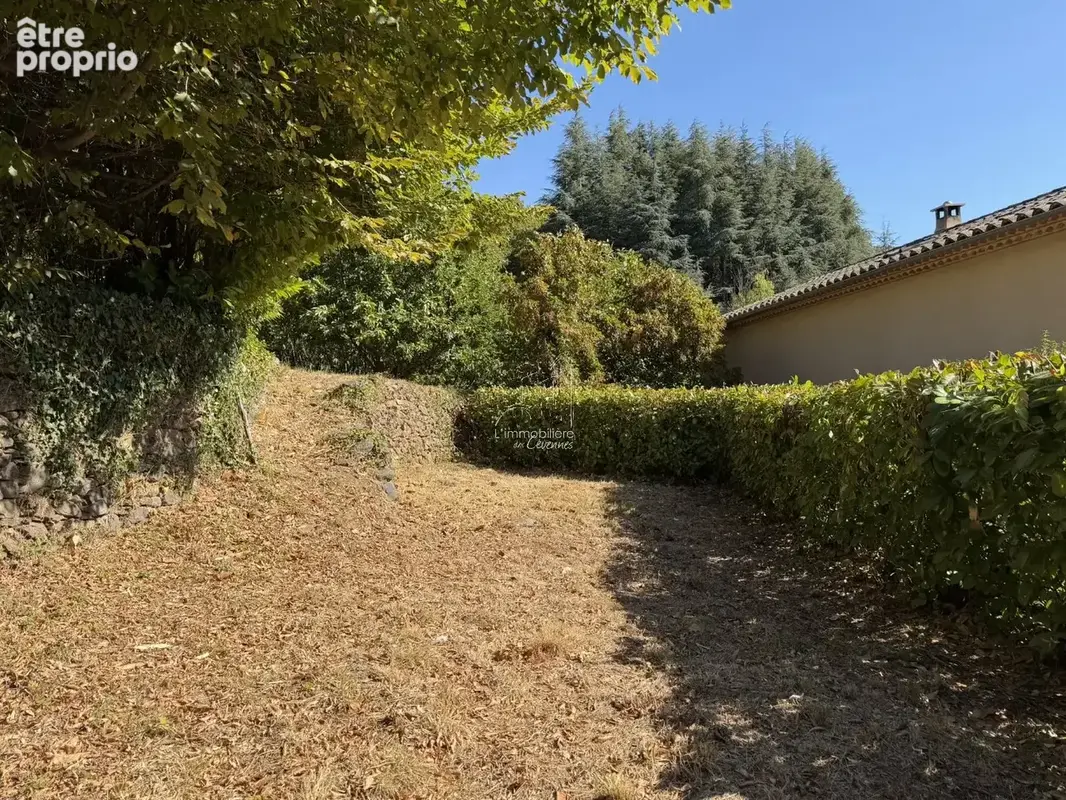 Terrain a batir - vue sur le village de valleraugue - photo 3