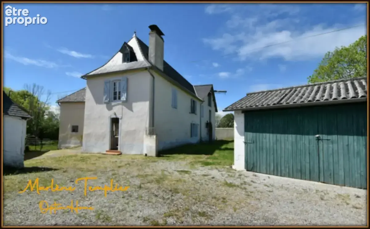 Ferme à rénover sur 3,4 ha de pâtures - vue Pyrénées - LUCQ DE BEARN (64) - photo 2