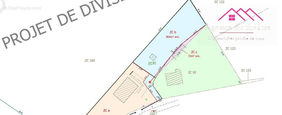 Terrain à LE DESCHAUX