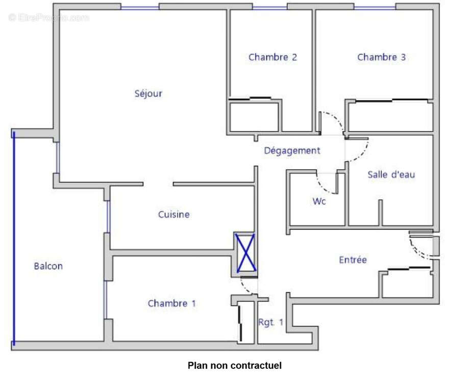 Appartement à LYON-2E