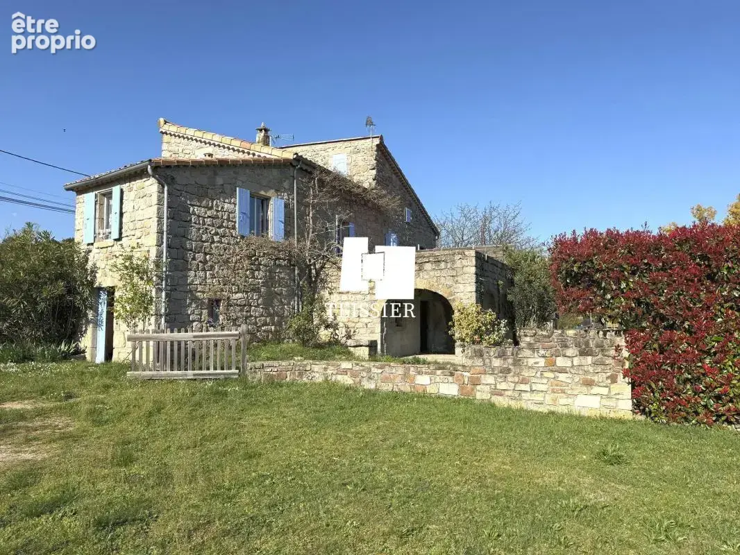 07140 Secteur Les Vans : Luxueuse maison en pierre indépendante - photo 14