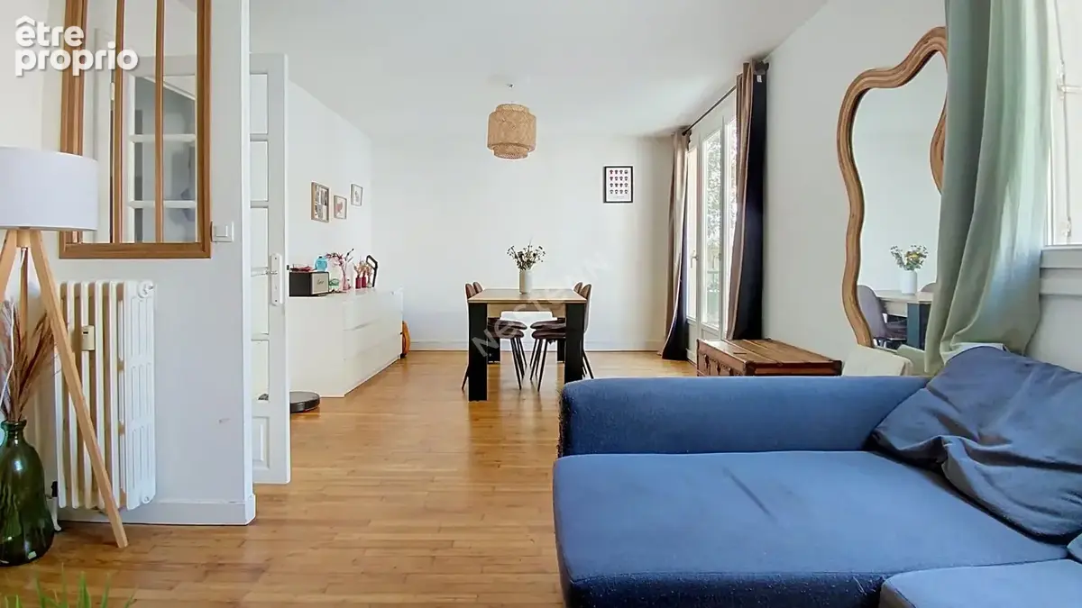 NANTES - BEAUSEJOUR / Appartement 3 pièces 2 chambres avec cave et stationnement - photo 2