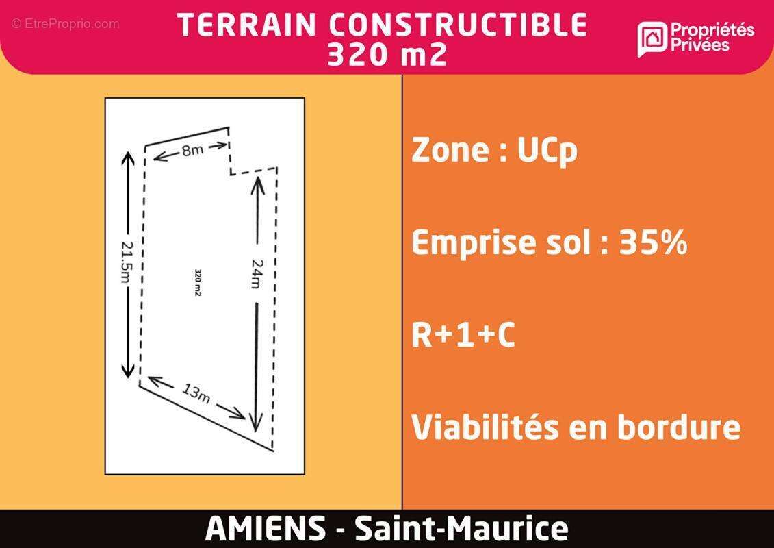 Terrain à AMIENS