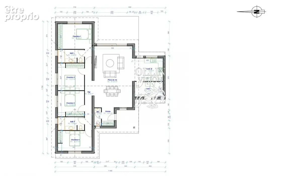 Maison 6 pièces 143 m² à vendre à Gujan-Mestras (33470) - photo 6