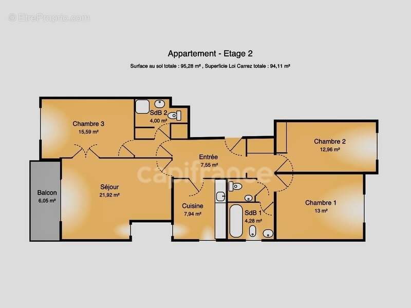 Appartement à LE CHESNAY