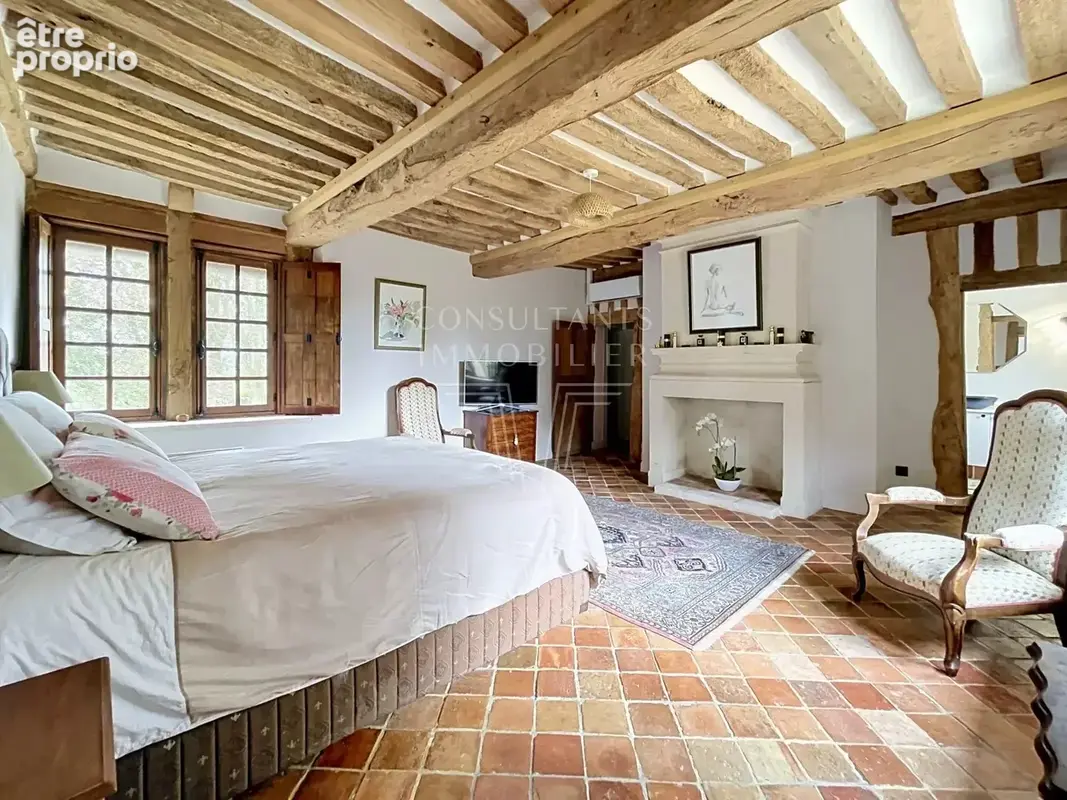 Beuvron-en-auge. splendide manoir du xviie avec ses dependances sur 1,1 ha - photo 15