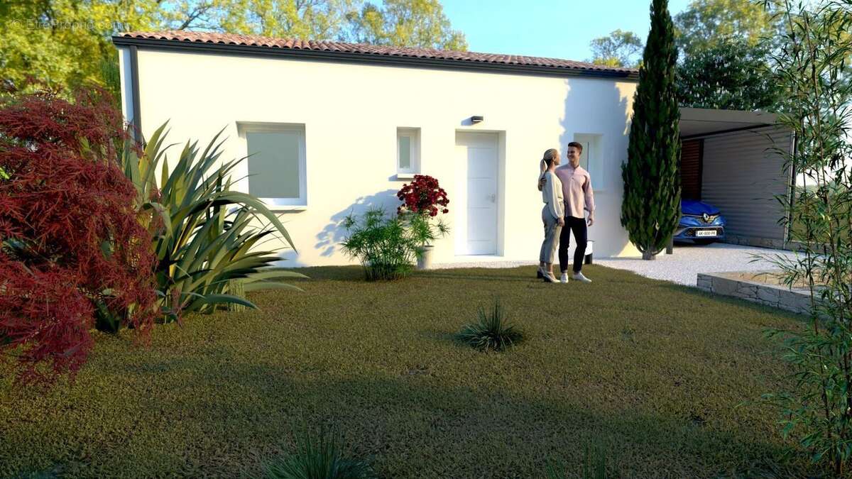Projet de construction d'une maison  m² avec terrain à BRIE (16) - photo 2