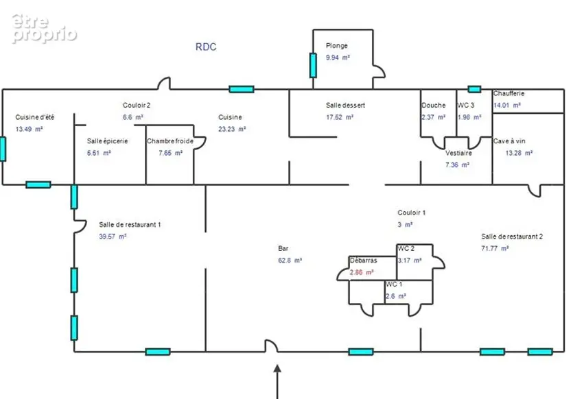 En exclusivite saint genest malifaux à vendre : murs et fonds de commerce restaurant ? avec appartement privatif au dessus - photo 16