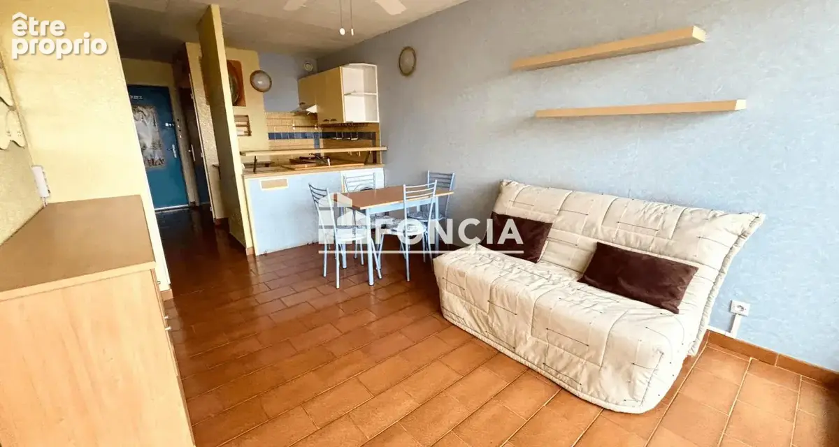 Studio cabine avec place de parking et cave - photo 6