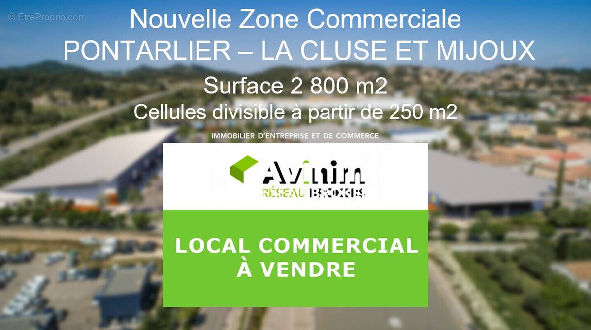 Commerce à PONTARLIER