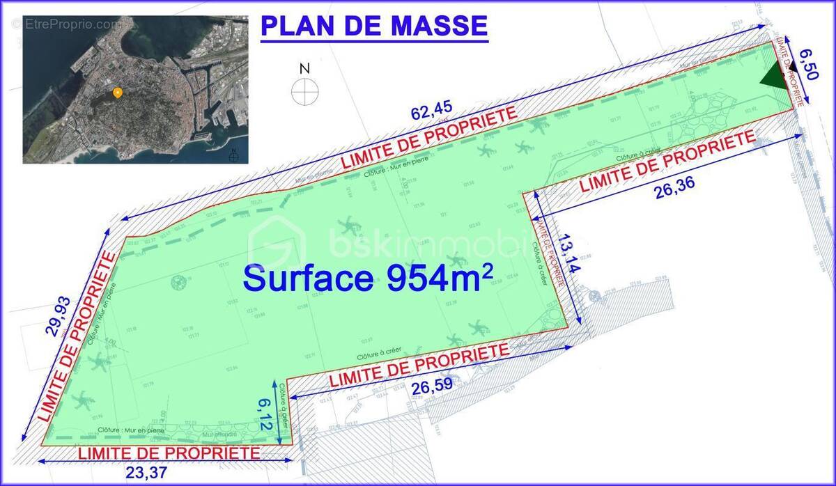 Terrain à SETE