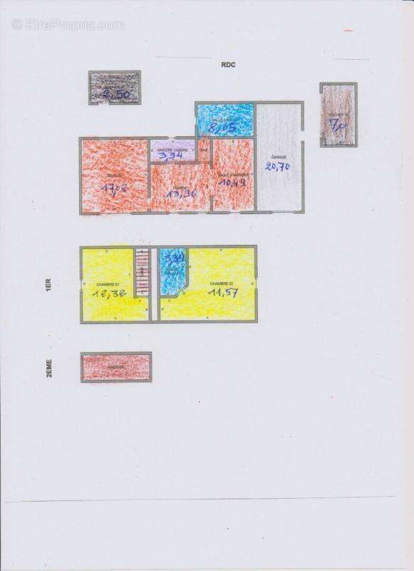 (61270 RAI )  4 km gare maison de campagne 2 chambres, sans travaux, terrain 820 m² - photo 18