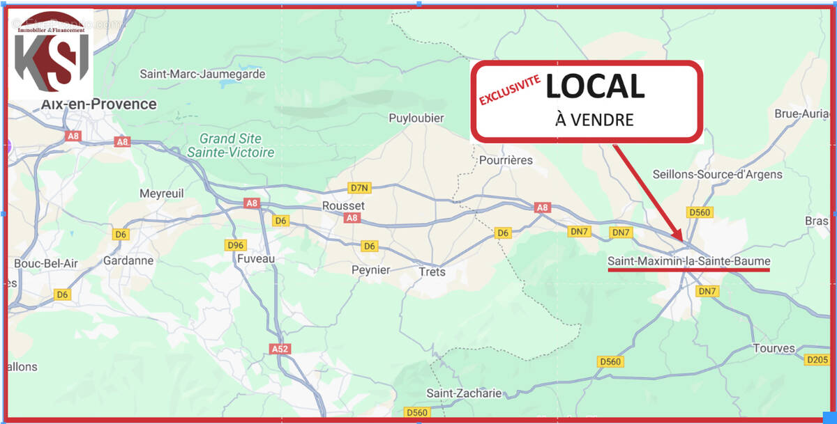 Commerce à SAINT-MAXIMIN-LA-SAINTE-BAUME