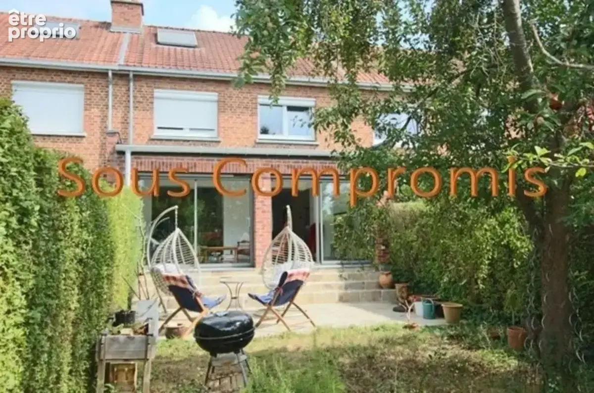 Hem Centre - Maison rénovée avec extension, jardin sud-ouest - 165 m2 utiles - photo 1