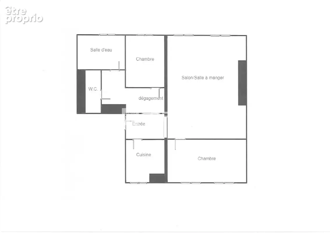 3 pièces traversant de 52m² - Calme et lumineux - photo 8