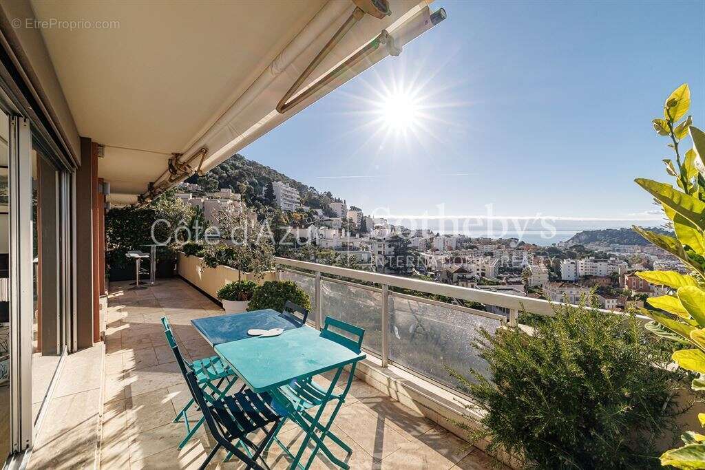 Appartement 4 pièces dernier étage avec vue mer et terrasse, Mont-Alban, Nice - photo 4