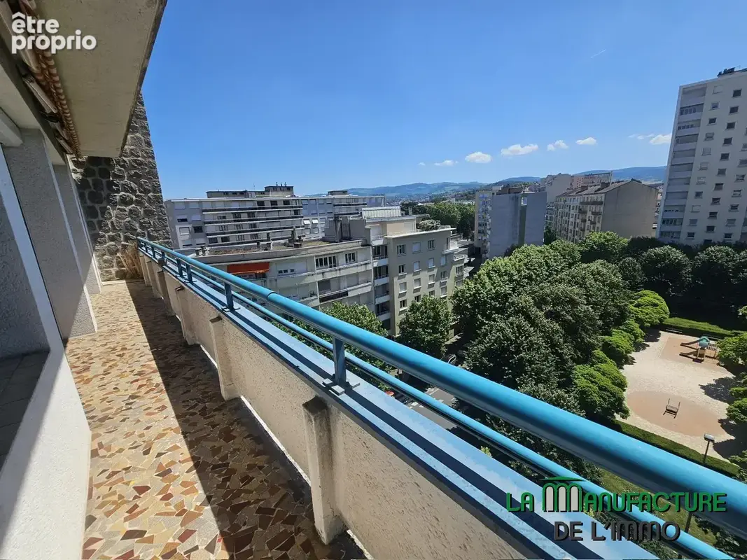Saint etienne bergson cite du design - t4 au 7eme etage avec grand balcon - photo 4