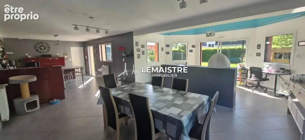 Maison contemporaine à vendre - À 12 min d'Yvetot - 225 m² - 4 chambres - Terrasse de 50 m² et garage - photo 6