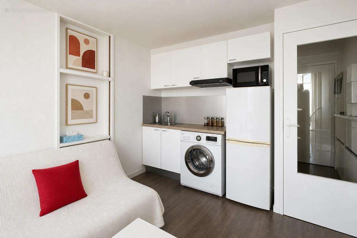 Studio meublé 18 m² Cachan avec balcon loué - photo 6