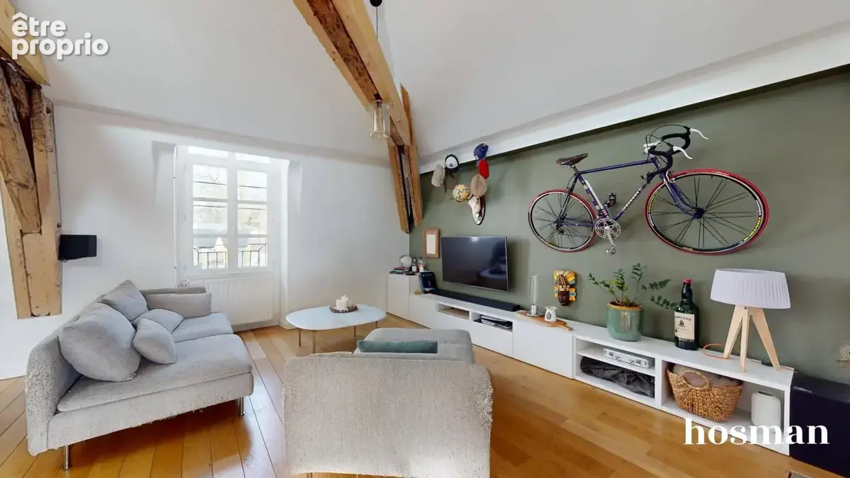 Coup de coeur ! Duplex lumineux de 121,14 m2 au sol - Quartier Chantenay - 44100 Nantes - photo 3