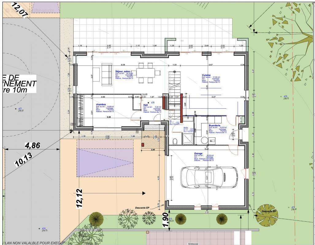 Maison à VEZERONCE-CURTIN