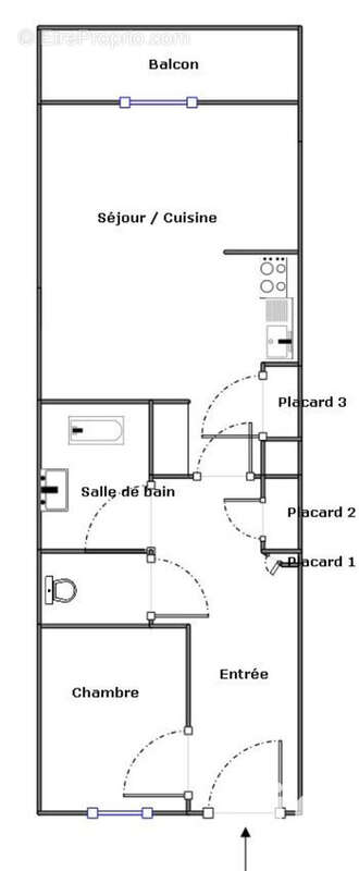 Photo 8 - Appartement à SERRIS