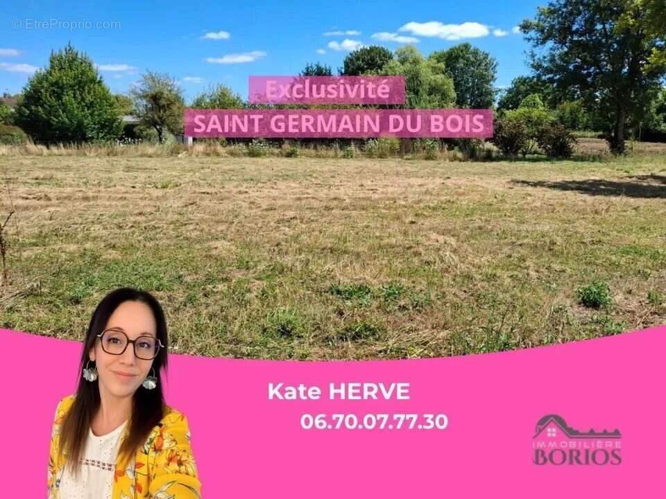 terrain constructible - Terrain à SAINT-GERMAIN-DU-BOIS